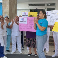 Enfermeras mantienen paro de 48 horas pese a reunión pautada con Abinader