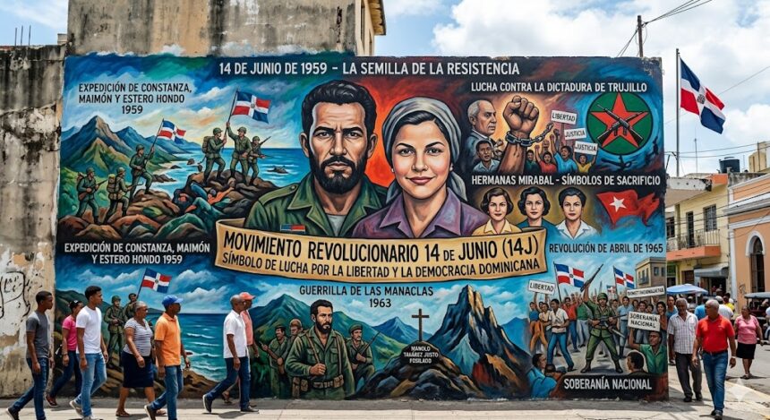 Movimiento Revolucionario 14 de Junio: símbolo de lucha por la libertad y la democracia dominicana