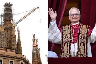 Papa León XIV bendice la Sagrada Familia de Barcelona en una espectacular celebración