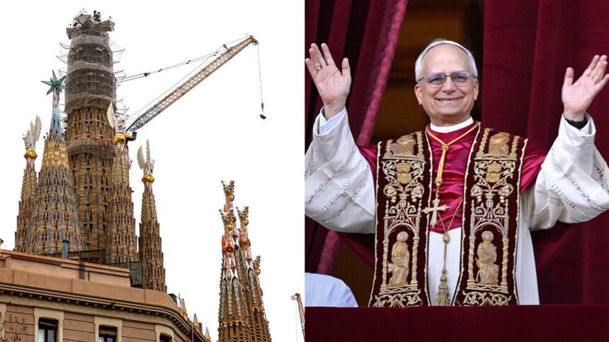 Papa León XIV bendice la Sagrada Familia de Barcelona en una espectacular celebración