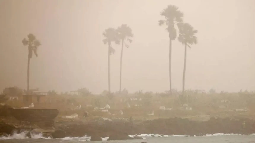 Polvo del Sahara mantendrá el calor intenso sobre el país