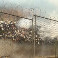 Incendio en estación de residuos de Las Terrenas; autoridades investigan causas