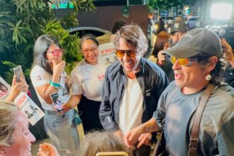 Entre canciones y abrazos de sus fans llegan a RD Servando y Florentino