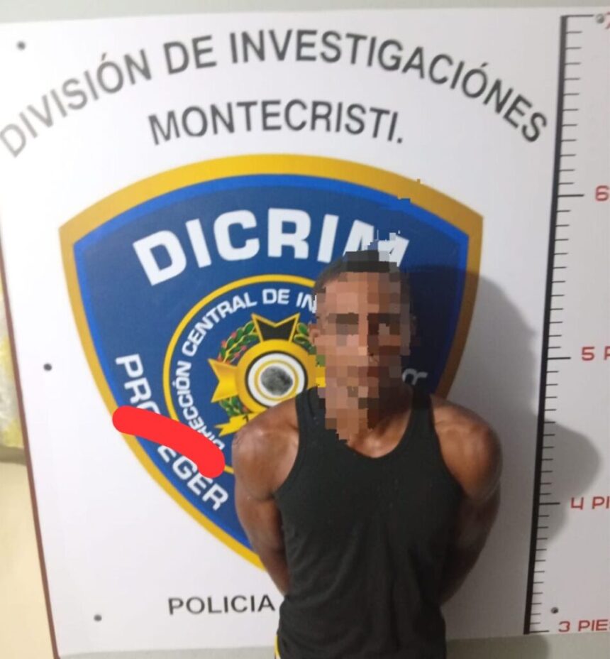 Policía Nacional captura “El Cojo”, quien era buscado por robo mediante atraco en Montecristi