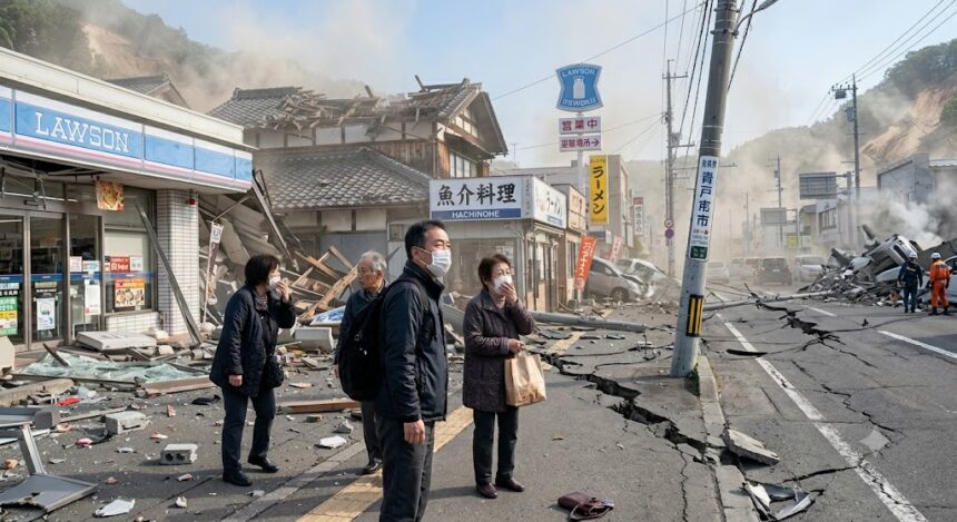 Terremoto de magnitud 6.9 sacude el norte de Japón y se siente en Tokio