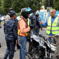 Detienen a 14 haitianos durante operativo contra paradas ilegales de motocicletas en el Distrito Nacional