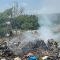 Incendios en vertederos de La Canela y Hato del Yaque mantienen en alerta a residentes