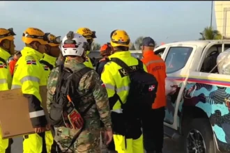 Mayor Olivares detalla despliegue dominicano en labores de rescate en Venezuela