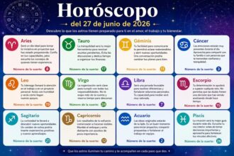 Horóscopo del 27 de junio de 2026