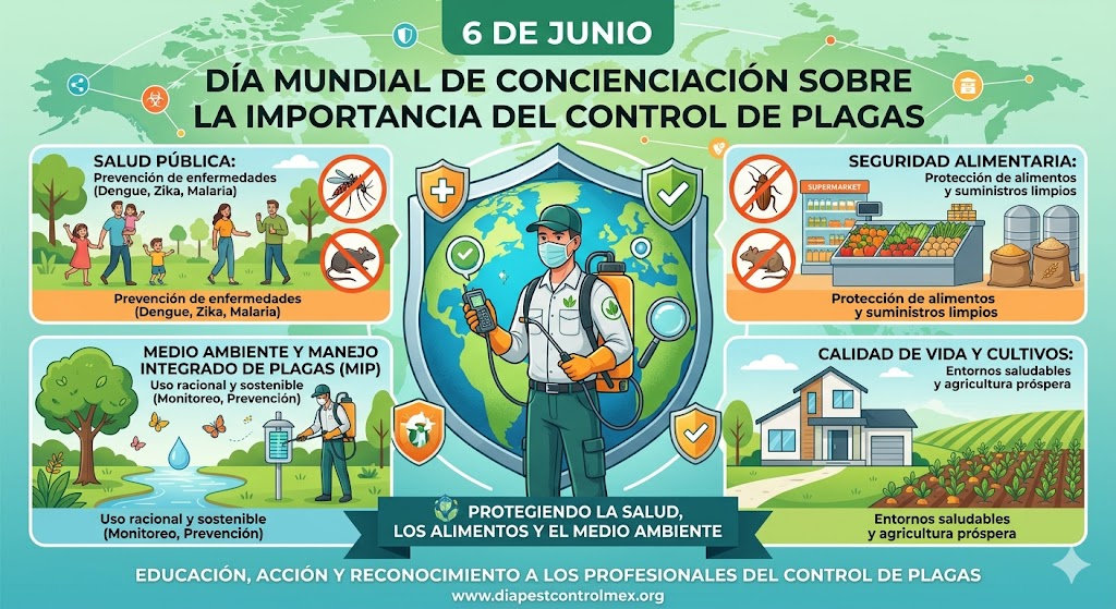 Día Mundial de Concienciación sobre la Importancia del Control de Plagas