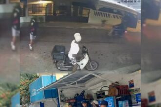 Policía investiga asalto a joven repartidor en Alma Rosa I captado en video