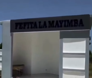 Fefita La Grande prepara su lugar de descanso en Santiago Rodríguez