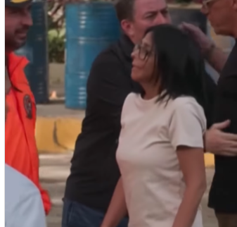 Delcy Rodríguez recibe abucheos durante visita a zona afectada por terremotos en Venezuela