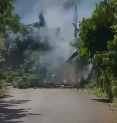 Persiste la protesta por la falta de agua potable en Las Galeras