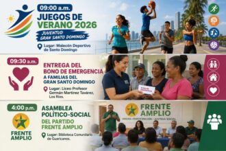 Agenda del día: sábado 27 de junio de 2026