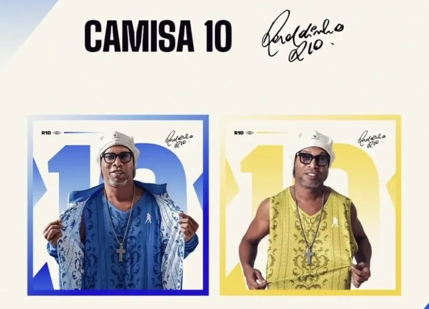 Ronaldinho lanza su primer disco llamado ‘Camisa 10’, con Pitbull, Sean Paul y Juan Magán
