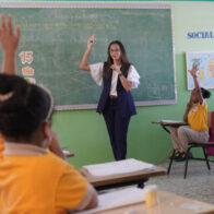 Profesora dominicana.