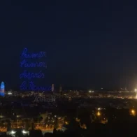 El papa León XIV bendice la Torre de Jesús de la Sagrada Familia