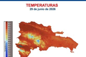RD registra la temperatura más alta de 2026 con 39.9°C