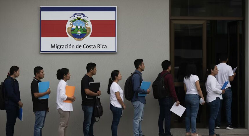 Costa Rica crea programa de residencia y empleo para migrantes de cuatro países