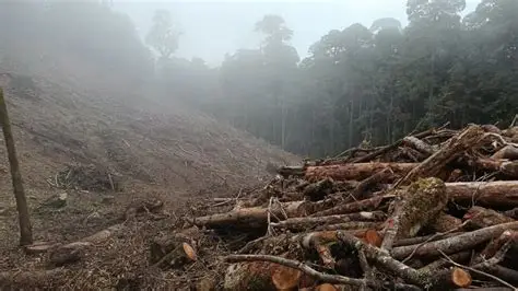 Se reporta tala masiva de árboles en la autopista 6 de Noviembre cerca del peaje