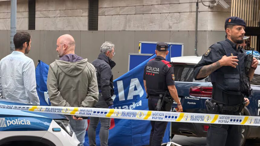 Muere un hombre en tiroteo en Barcelona; autor huye