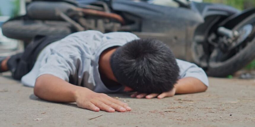 Dos jóvenes mueren tras accidente en motocicleta en Santiago