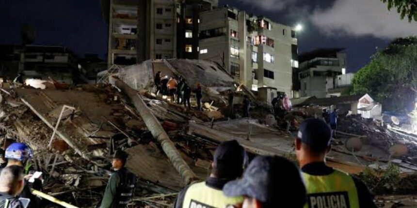 Asciende a 1.719 la cifra de muertos por el doble terremoto en Venezuela