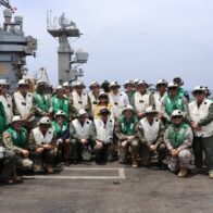 Altas autoridades dominicanas visitan el portaaviones USS Nimitz durante ejercicio Southern Seas 2026