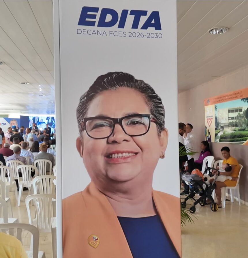 Editha Rodríguez aspira a dirigir la Facultad de Ciencias Económicas y Sociales de la UASD