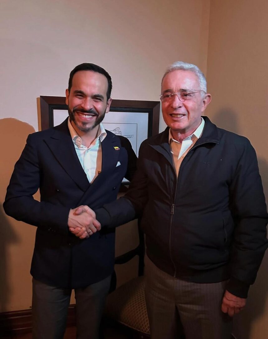Uribe y De la Espriella sostienen encuentro en Barranquilla tras primera vuelta electoral