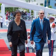 Presidente Abinader recibe a su homóloga de Surinam en visita oficial para fortalecer la cooperación bilateral
