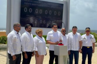 David Collado deja iniciados trabajos del Malecón de Andrés y Parque de Boca Chica