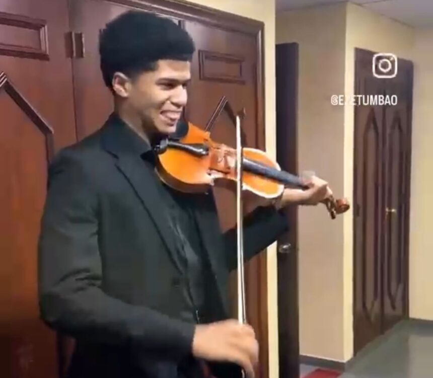 ¡Teteo sinfónico! El video de unos jóvenes músicos que es viral en internet