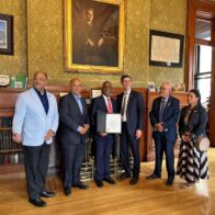 Dr. Rafael Montero destaca en Boston y recibe reconocimientos en Rhode Island durante agenda internacional en Estados Unidos