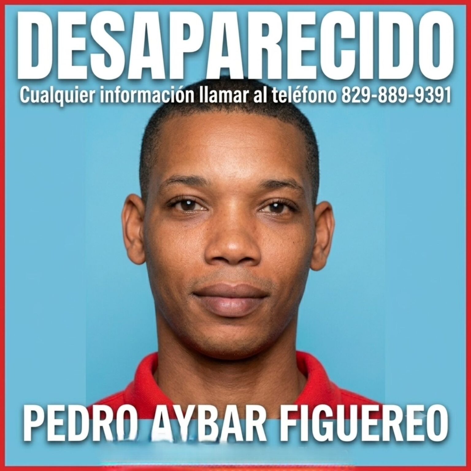 Familiares reportan hombre como desaparecido en Santo Domingo Este