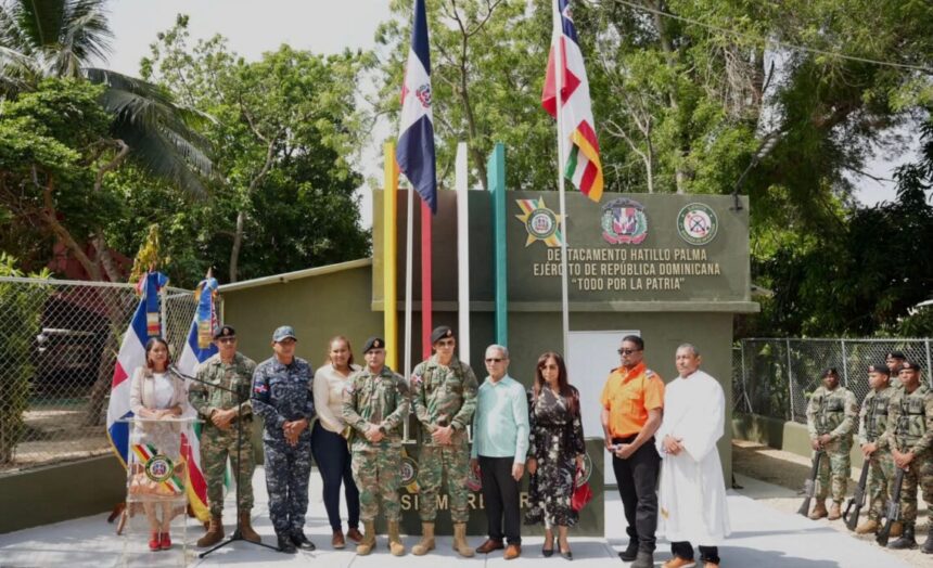 Ejército remodela y equipa destacamentos de Mangá y Hatillo Palma en Montecristi