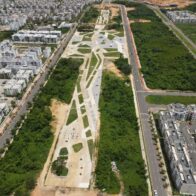 Residentes de Ciudad Juan Bosch denuncian falta de iluminación en parques desde hace más de un mes