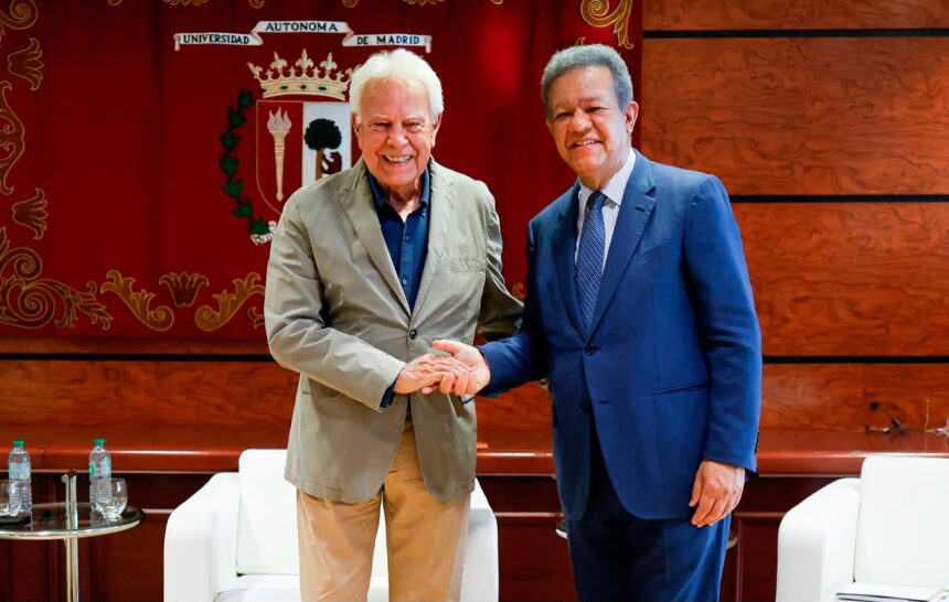 Leonel Fernández y Felipe González advierten sobre incertidumbre global y abogan por fortalecer la unidad iberoamericana