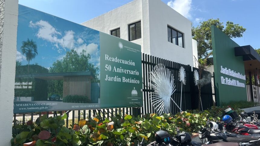 Medio Ambiente invierte RD$50 millones en primera fase de renovación del Jardín Botánico Nacional