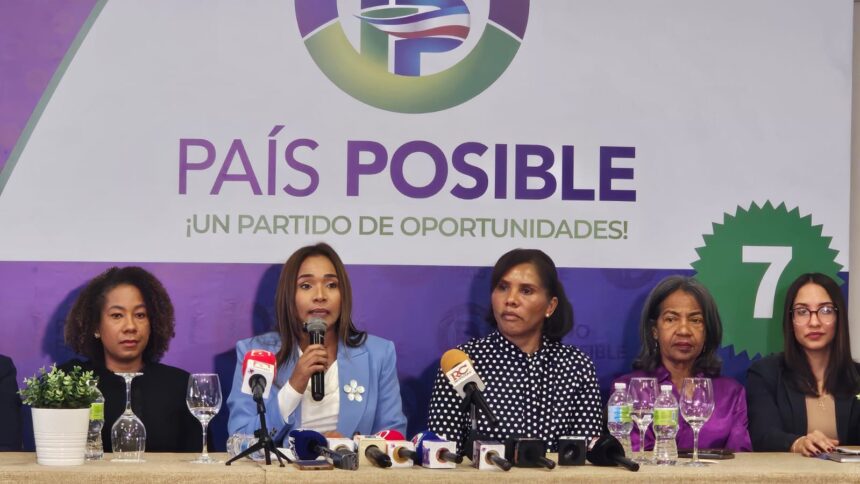 País Posible inicia jornada nacional contra la violencia hacia la mujer y expansión con casilla número siete