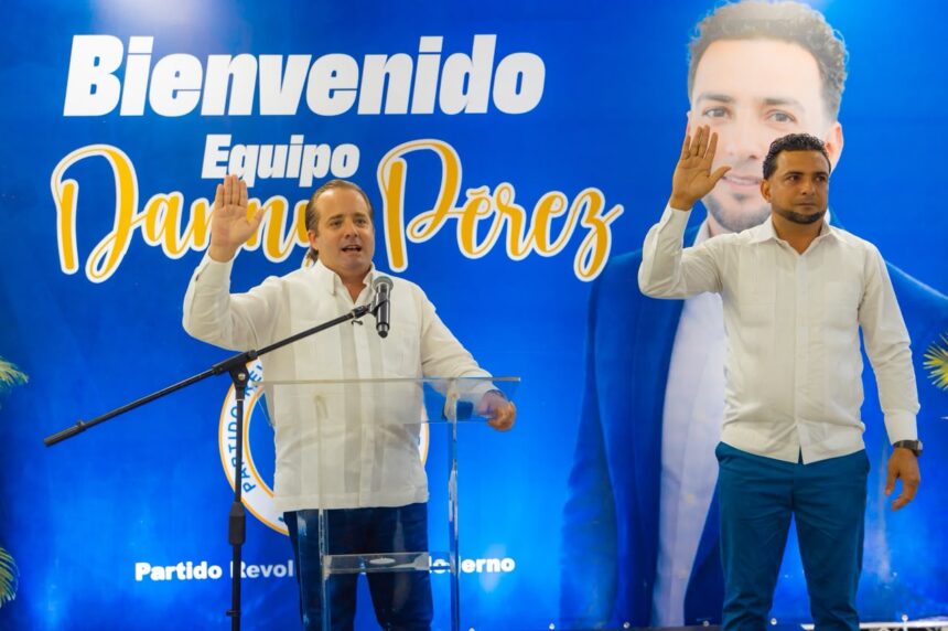 PRM fortalece su liderazgo territorial con la juramentación de Danny Pérez en Moca