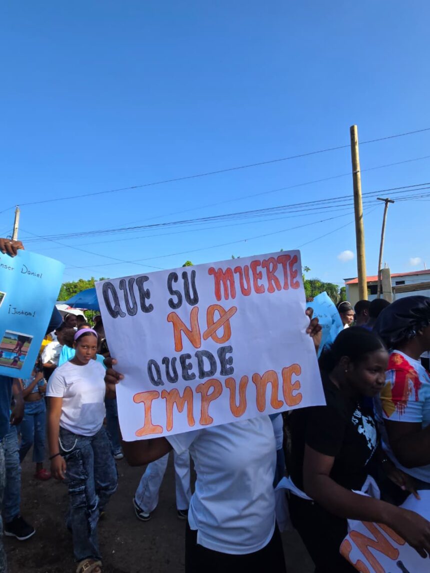 Comunidad de La Ceiba exige justicia y esclarecimiento por muerte de un menor