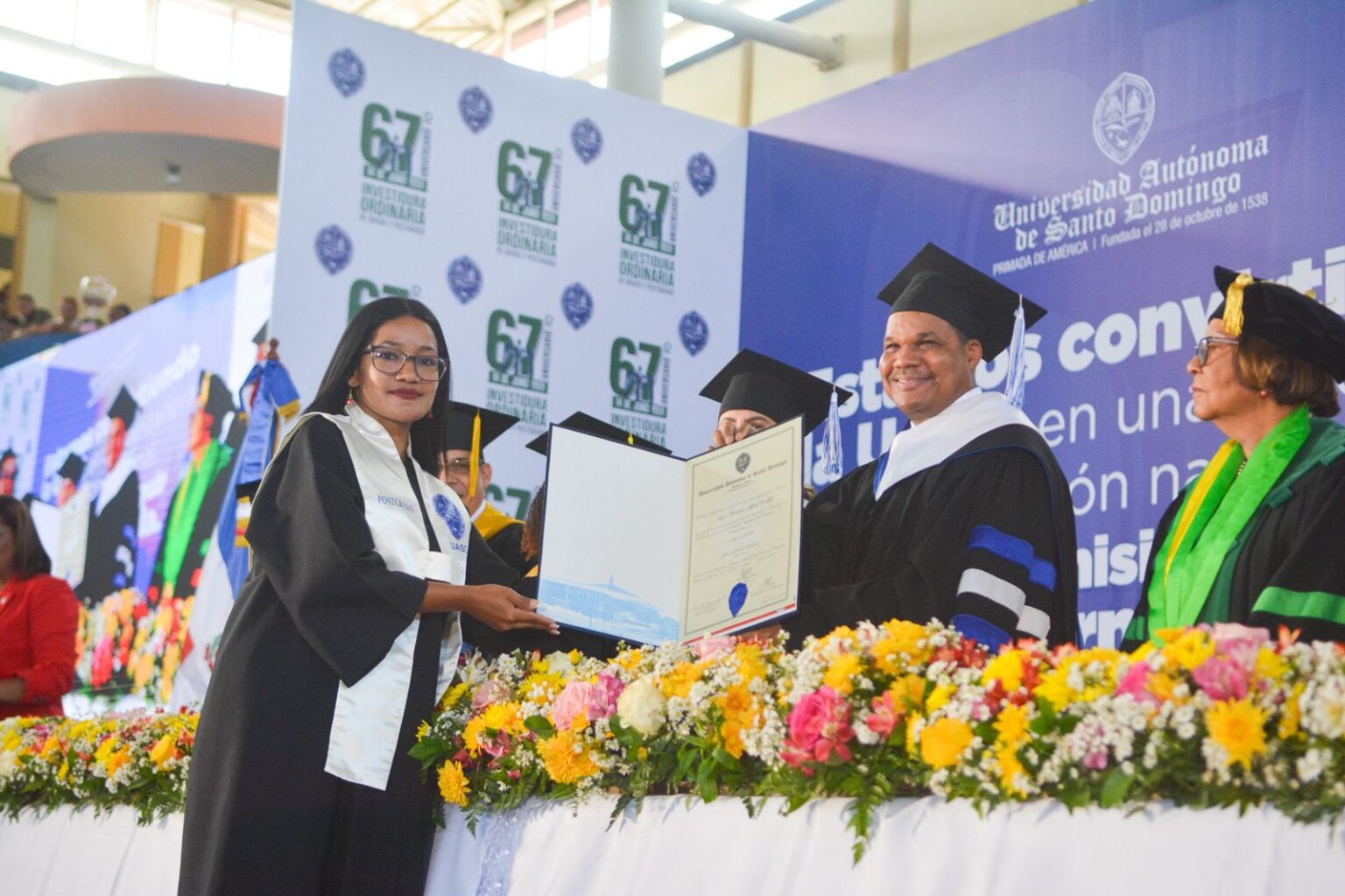 UASD gradúa 1,768 nuevos profesionales en la Región Norte