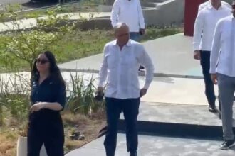 Leonardo Aguilera participa en inauguración de nuevo parque recreativo en Haina