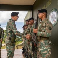 Comandante del Ejército supervisa puestos fronterizos y refuerza vigilancia en la frontera sur