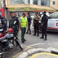 Policía e INTRANT intervienen paradas de motoconchos en SFM