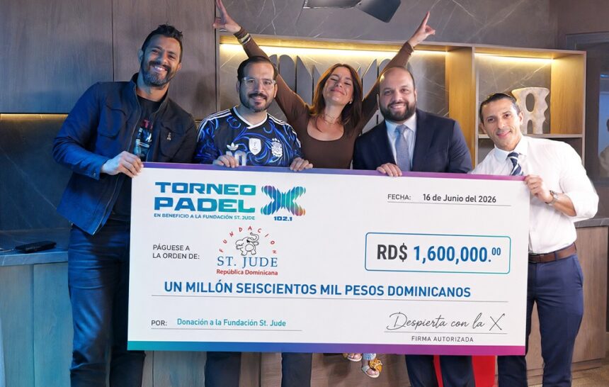 Despierta con La X recauda RD$ 1.6 MM en una mañana para apoyar a niños con cáncer de la Fundación St. Jude