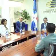 Fernández se reúne con presidenta del Parlacen en Funglode