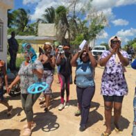 Residentes de Villa Progreso protestan por apagones de hasta tres días y exigen solución a Edeeste